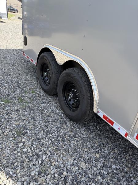 New 2027 Spartan 8.5x16 Pro-Series, Enclosed Trailer, 14K GVWR, Big Package 12" On Center Frame, Polycor, 7' Interior