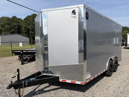 New 2027 Spartan 8.5x16 Pro-Series, Enclosed Trailer, 14K GVWR, Big Package 12" On Center Frame, Polycor, 7' Interior