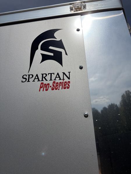 New 2027 Spartan 8.5x16 Pro-Series, Enclosed Trailer, 14K GVWR, Big Package 12" On Center Frame, Polycor, 7' Interior