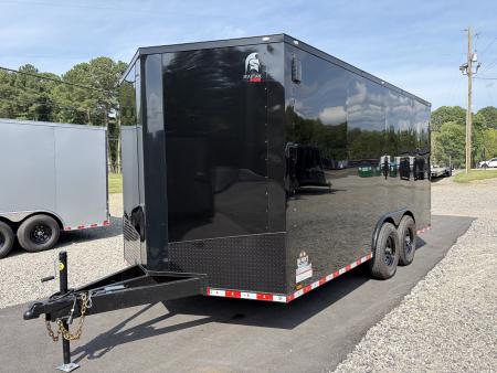 New 2027 Spartan 8.5x16 Pro-Series, Enclosed Trailer, 14K GVWR, Big Package 12" On Center Frame, Polycor, 7' Interior