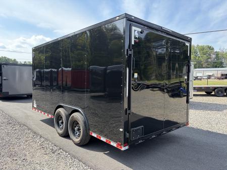 New 2027 Spartan 8.5x16 Pro-Series, Enclosed Trailer, 14K GVWR, Big Package 12" On Center Frame, Polycor, 7' Interior
