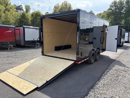 New 2027 Spartan 8.5x16 Pro-Series, Enclosed Trailer, 14K GVWR, Big Package 12" On Center Frame, Polycor, 7' Interior