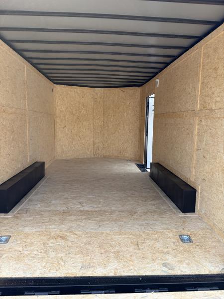 New 2027 Spartan 8.5x16 Pro-Series, Enclosed Trailer, 14K GVWR, Big Package 12" On Center Frame, Polycor, 7' Interior