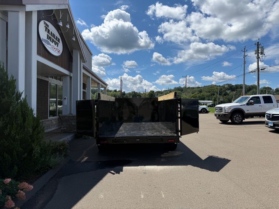 New Liberty 6'11" x 14' Telescopic Dump Trailer With High Sides 15.4K