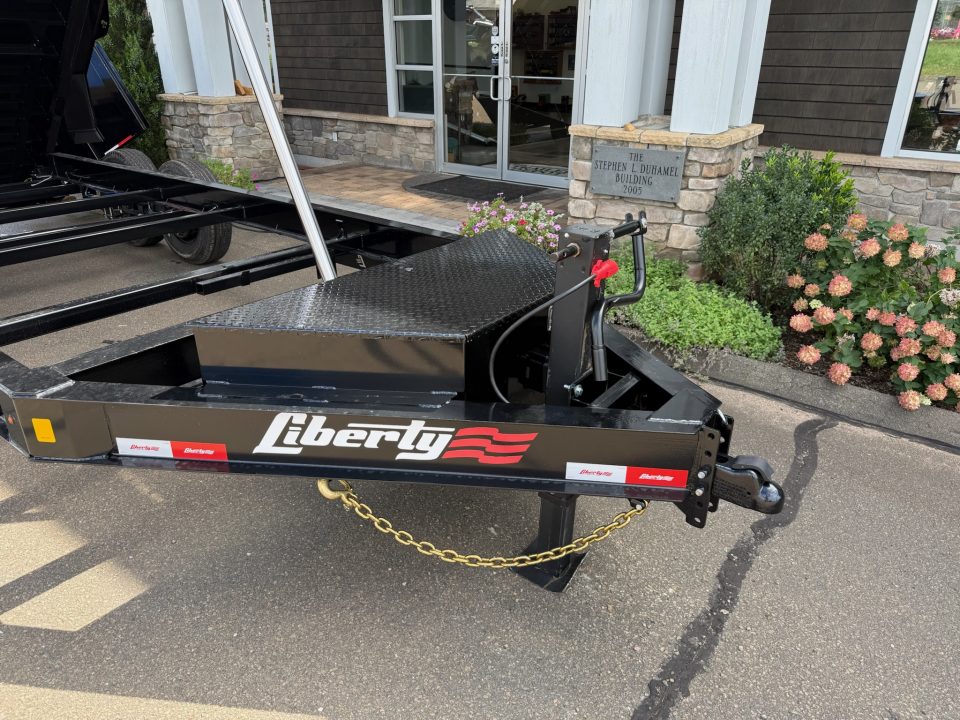 New Liberty 6'11" x 16' Telescopic Dump Trailer With High Sides 15.4K