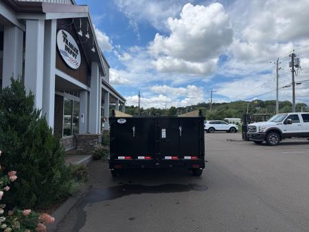 New Liberty 6'11" x 16' Telescopic Dump Trailer With High Sides 15.4K