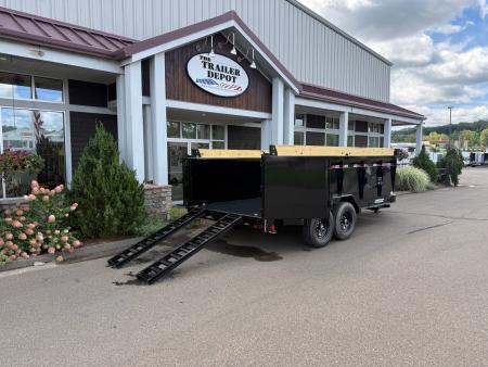 New Liberty 6'11" x 16' Telescopic Dump Trailer With High Sides 15.4K