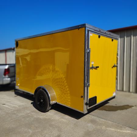 New 2026 Maximum Cargo Trailers 6X12 SA, 6'5" interior height, 3.5k axle, .080 polycore Cargo / Enclosed Trailer