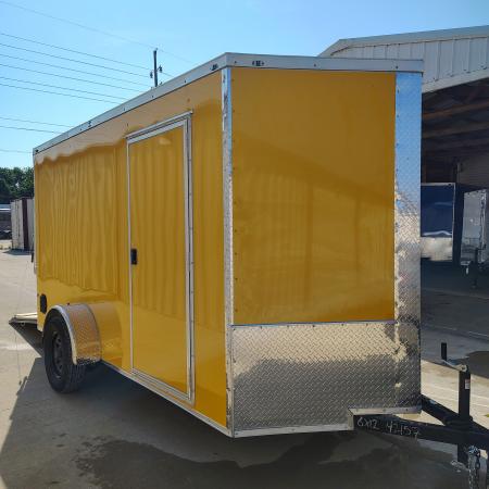 New 2026 Maximum Cargo Trailers 6X12 SA, 6'5  interior height, 3.5k axle, .080 polycore Cargo / Enclosed Trailer
