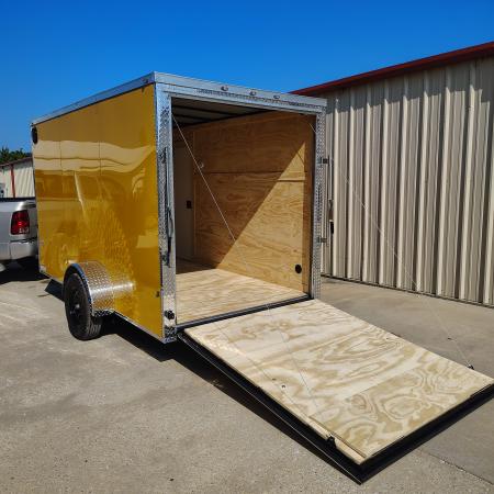 New 2026 Maximum Cargo Trailers 6X12 SA, 6'5" interior height, 3.5k axle, .080 polycore Cargo / Enclosed Trailer