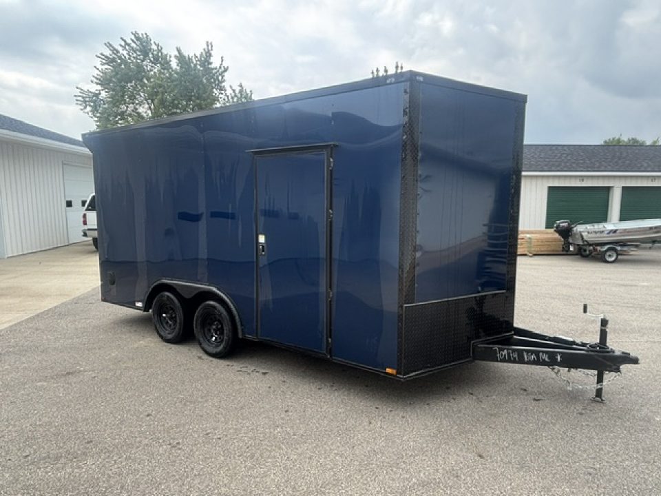 Used 2026 Quality Cargo 8.5x16 Enclosed Trailer/Car Hauler
