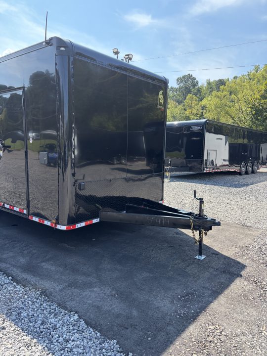 New 2027 Spartan 28' "Pro-Series" - BATHROOM Race Trailer, PolyCor, 7'4" Interior, 12K GVWR Torsion Spread Axles, A/C, Rubber Coin PKG