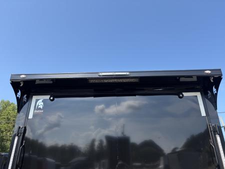 New 2027 Spartan 28' "Pro-Series" - BATHROOM Race Trailer, PolyCor, 7'4" Interior, 12K GVWR Torsion Spread Axles, A/C, Rubber Coin PKG