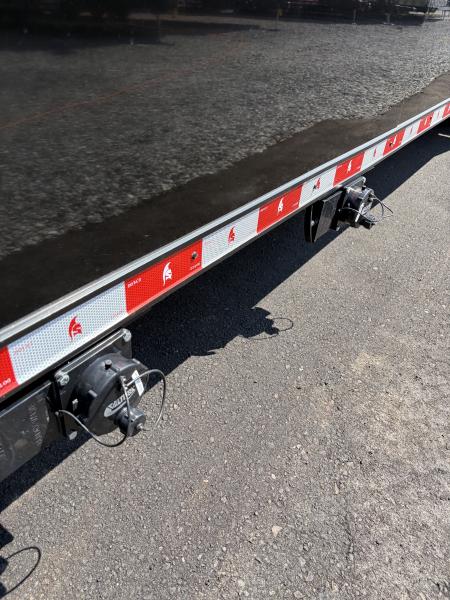 New 2027 Spartan 28' "Pro-Series" - BATHROOM Race Trailer, PolyCor, 7'4" Interior, 12K GVWR Torsion Spread Axles, A/C, Rubber Coin PKG