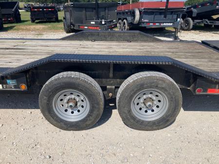 New 2021 Load Trail 102X26 TANDEM 14K GN W/ DRIVE OVER FENDERS & MAX RAMPS Equipment Trailer