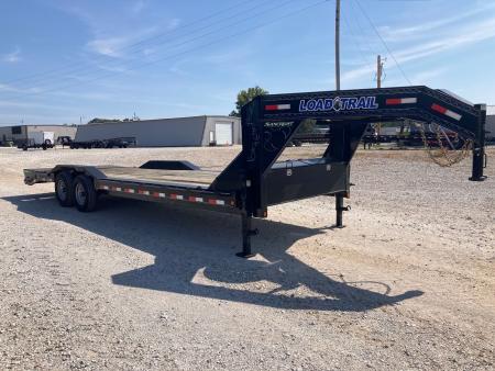 New 2021 Load Trail 102X26 TANDEM 14K GN W/ DRIVE OVER FENDERS & MAX RAMPS Equipment Trailer