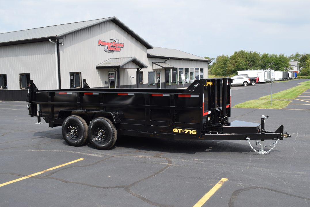 New 2026 Griffin Trailers GT 7x16 14K Dump Trailer