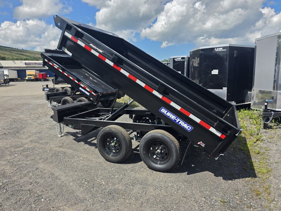 New 2026 Sure-Trac 6X10 7K DECKOVER Dump Trailer