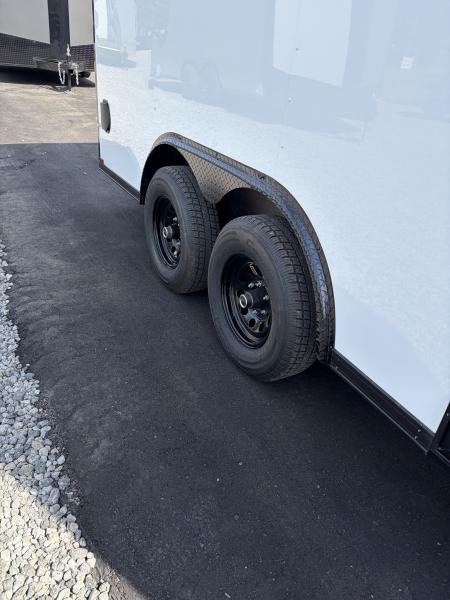 New 2027 Spartan Cargo 8.5x16 Enclosed Trailer, Pro-Series, 10K GVWR, Polycor, 7' Interior, Tube Cross Members