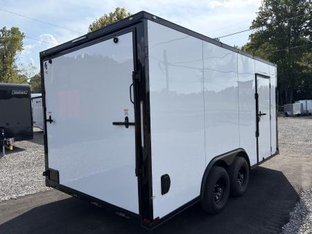New 2027 Spartan Cargo 8.5x16 Enclosed Trailer, Pro-Series, 10K GVWR, Polycor, 7' Interior, Tube Cross Members