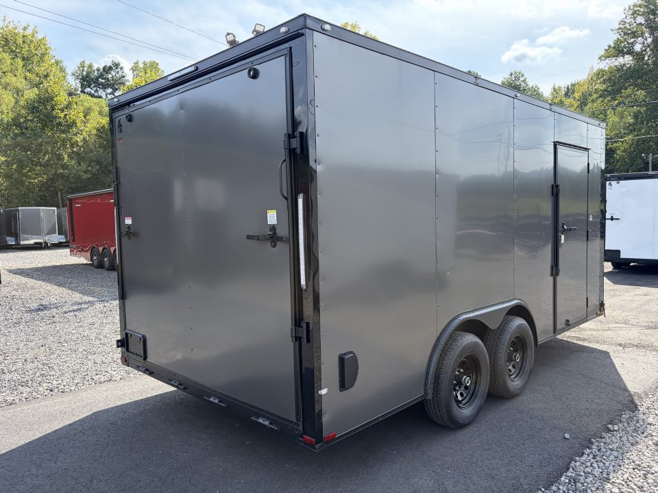 New 2027 Spartan Cargo 8.5x16 Enclosed Trailer, Pro-Series, 10K GVWR, Polycor, 7' Interior, Tube Cross Members