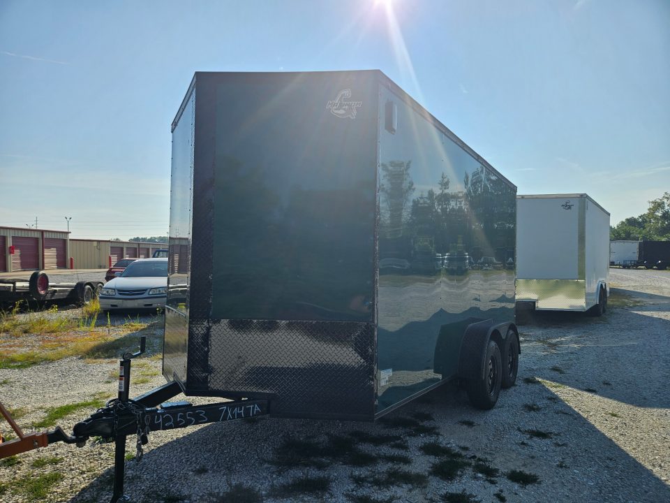 New 2026 Maximum Cargo Trailers 7x14 TA, 7' interior height , 3.5k axles, .080 polycore Cargo / Enclosed Trailer
