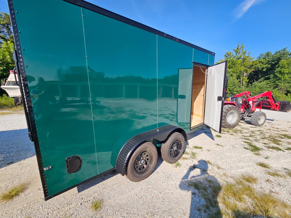 New 2026 Maximum Cargo Trailers 7x14 TA, 7' interior height , 3.5k axles, .080 polycore Cargo / Enclosed Trailer