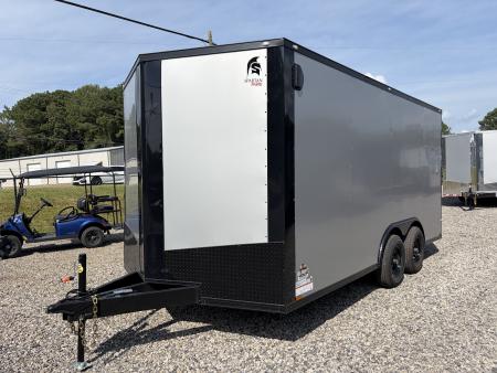 New 2027 Spartan Cargo 8.5x16 Enclosed Trailer, Pro-Series, 10K GVWR, Polycor, 7' Interior, Tube Cross Members