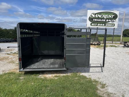 New 2026 Calico LIVESTOCK W/ 2 CUT GATES/ REAR SLIDER/ 6'8X20
