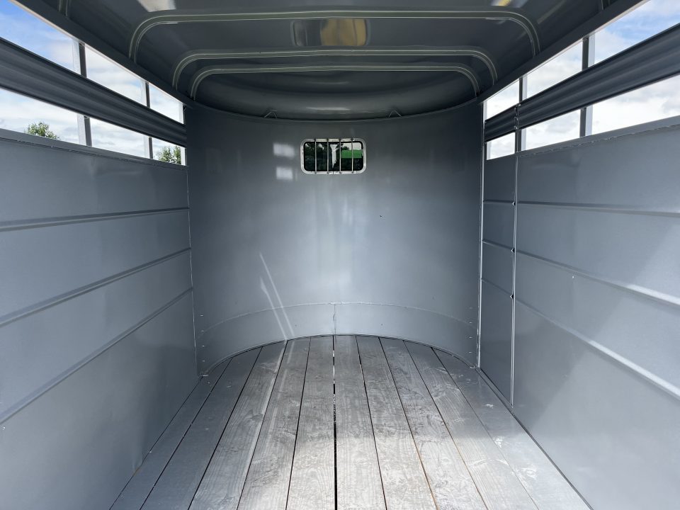 New 2026 Calico Trailers 6x12 Tandem 7K Stock Trailer W/ Full Swing Back Gate