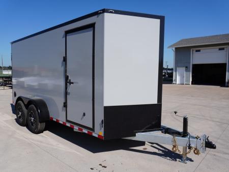 New 2025 Cell-Tech Trailers 7x16ft Galvanized Enclosed