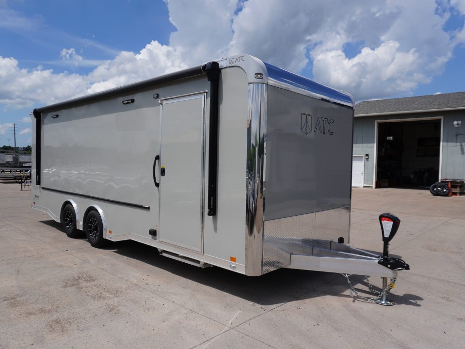 New 2026 ATC ROM450 8.5x24ft Aluminum Car Hauler