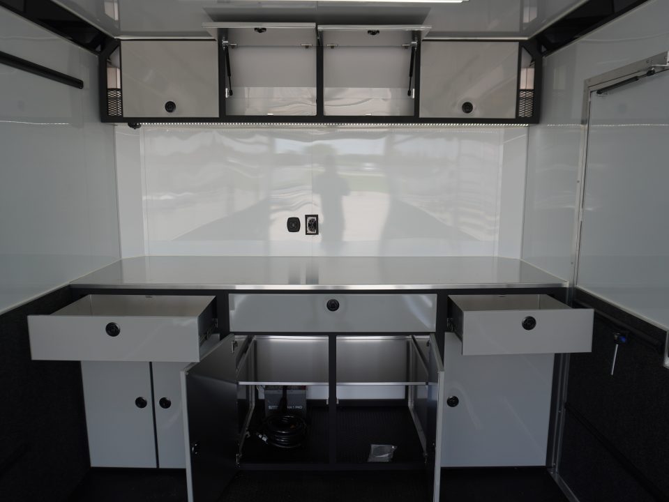 New 2026 ATC ROM450 8.5x24ft Aluminum Car Hauler