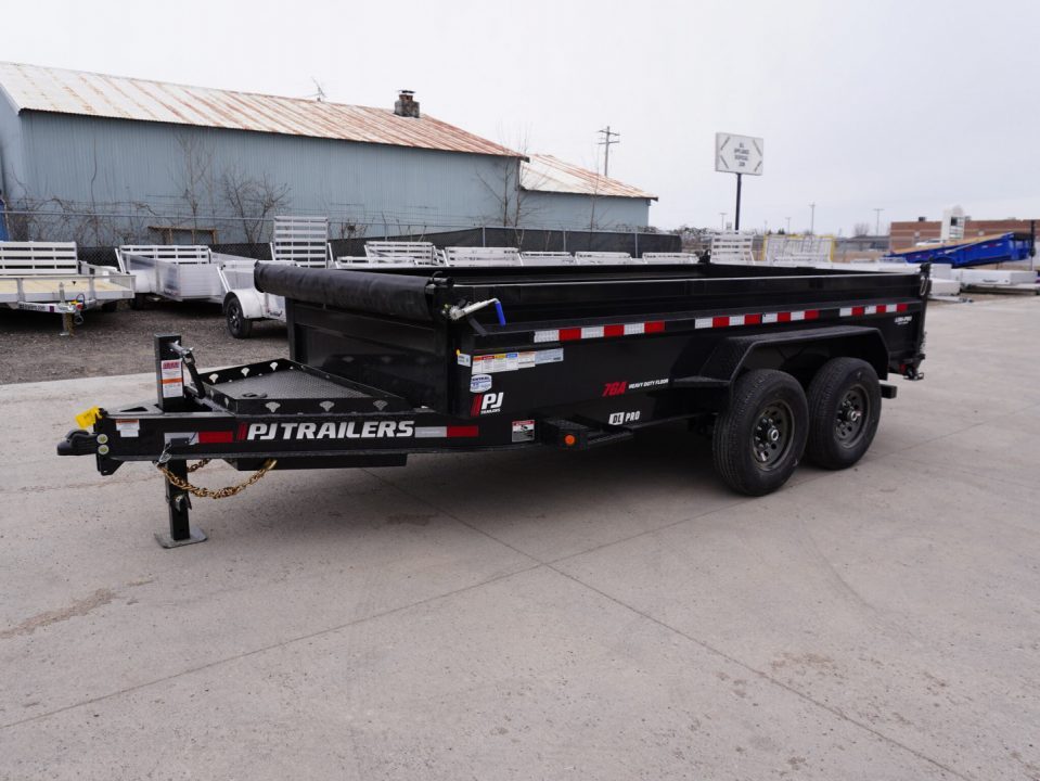 New 2027 PJ Trailers DL 83'x14ft Dump Trailer