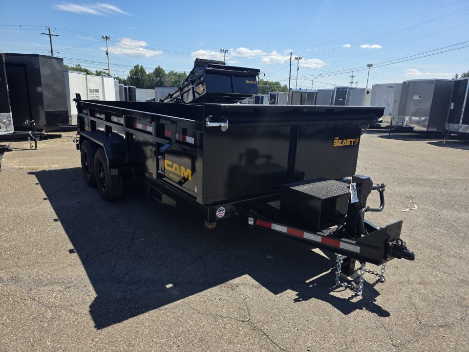 New 2026 Cam Superline BEAST 7X16 15.4K Dump Trailer