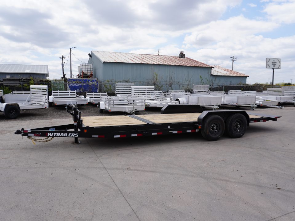 New 2026 PJ Trailers T6 22ft Tilt Trailer