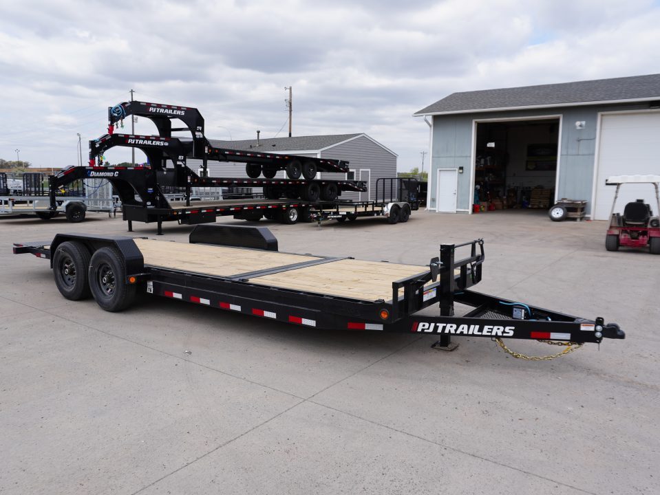 New 2026 PJ Trailers T6 22ft Tilt Trailer