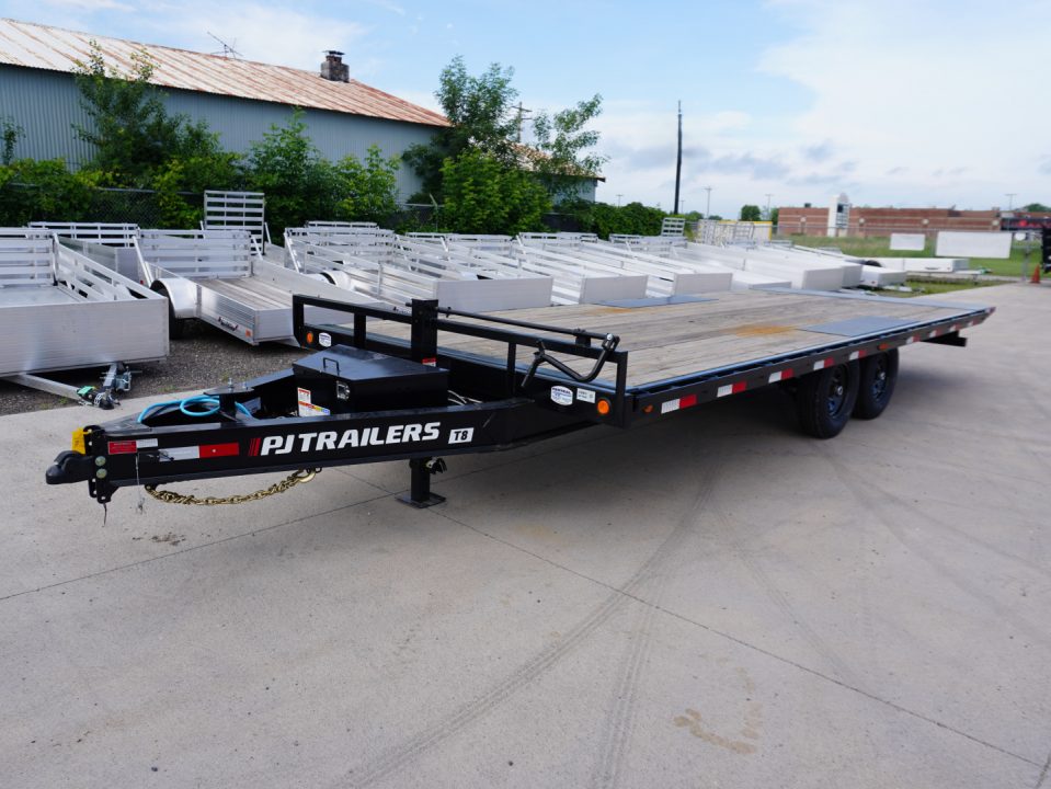 New 2026 PJ Trailers T8 22ft Tilt Trailer