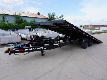 New 2026 PJ Trailers T8 22ft Tilt Trailer