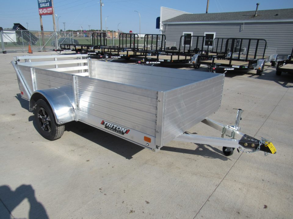 New 2026 Triton Trailers 64"x10ft Aluminum Utility Trailer