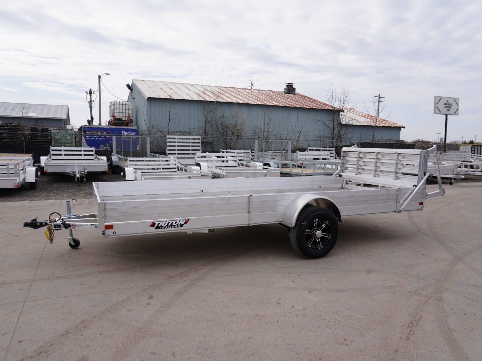 New 2027 Triton Trailers 81"x16ft Aluminum Utility Trailer