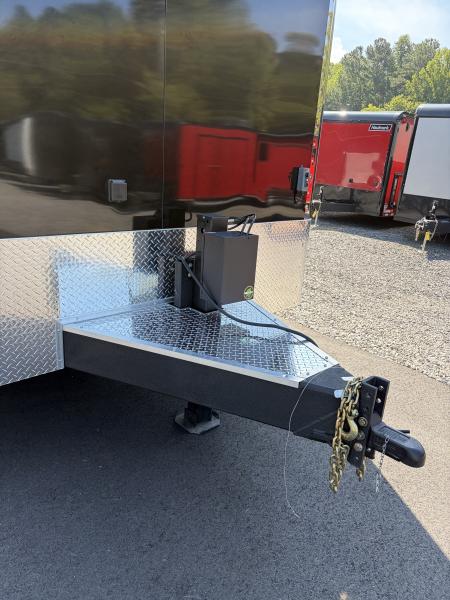 New 2027 Haulmark EDGE 28 Stacker Race Trailer, Finished Race Interior, 21K GVWR, Awnings, Lift