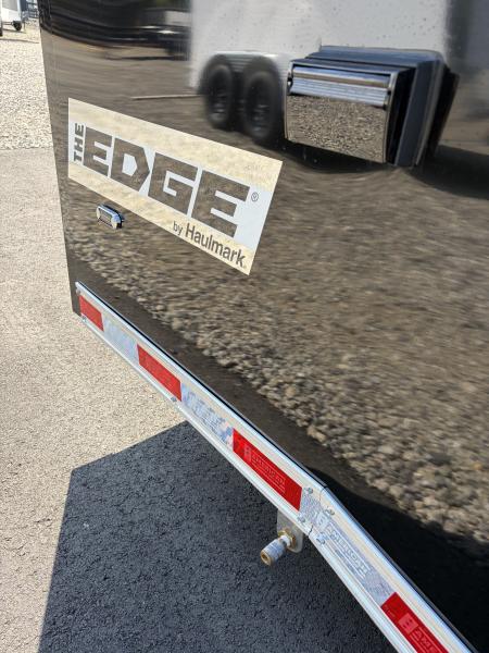 New 2027 Haulmark EDGE 28 Stacker Race Trailer, Finished Race Interior, 21K GVWR, Awnings, Lift