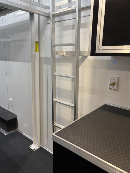 New 2027 Haulmark EDGE 28 Stacker Race Trailer, Finished Race Interior, 21K GVWR, Awnings, Lift