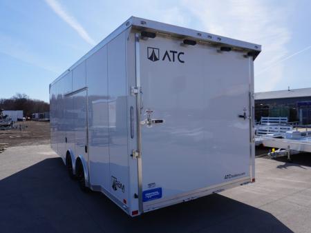 New 2026 ATC ROM450 8.5x24ft Enclosed Car Hauler