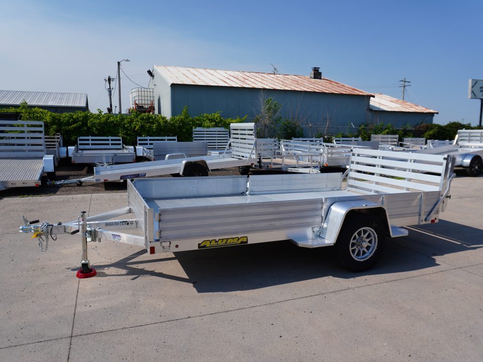 New 2027 Aluma 81"x12ft Utility Trailer
