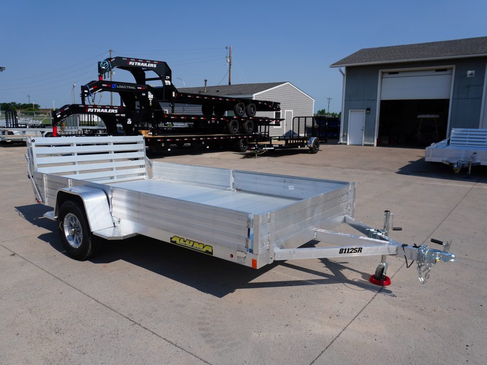 New 2027 Aluma 81"x12ft Utility Trailer
