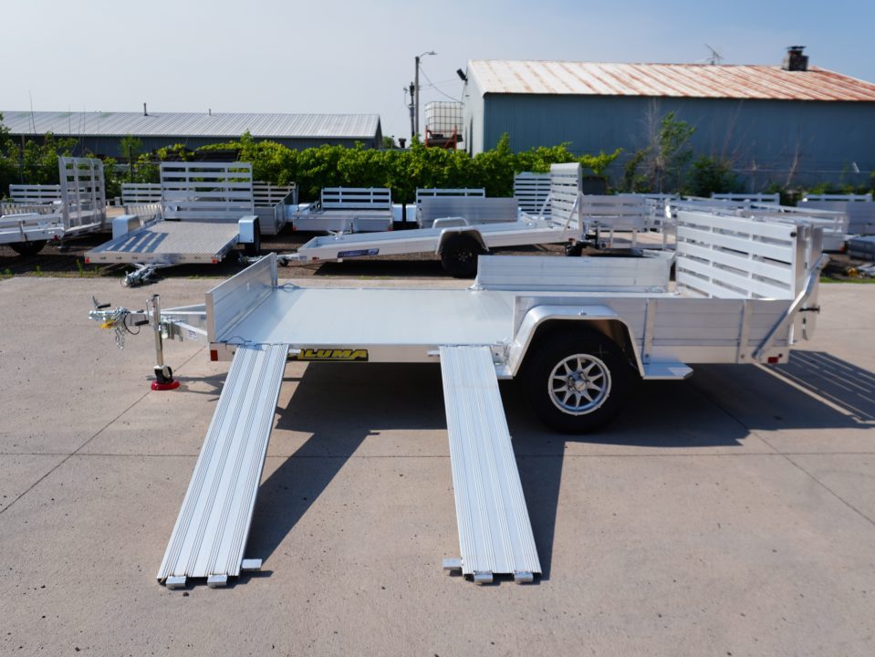 New 2027 Aluma 81"x12ft Utility Trailer