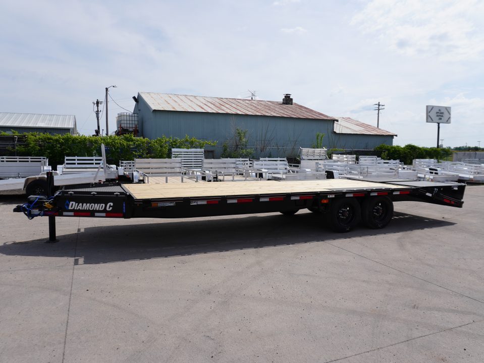 New 2026 Diamond C Trailers DEC210 24ft Equipment Trailer