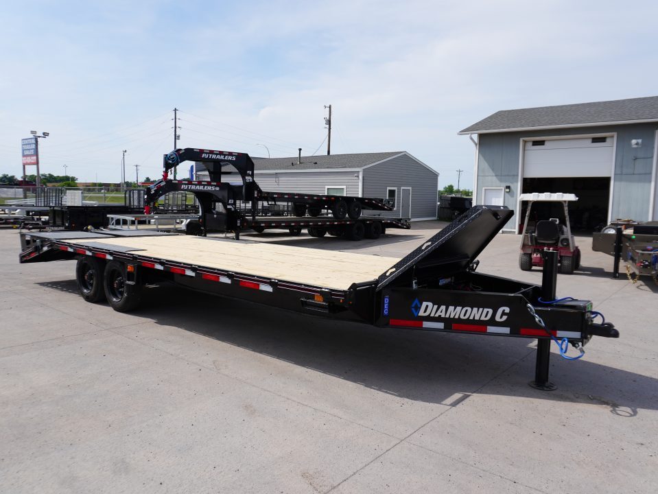 New 2026 Diamond C Trailers DEC210 24ft Equipment Trailer